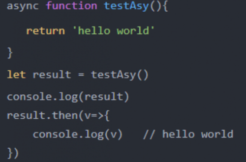 對async、await的理解3